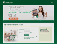 Tablet Screenshot of daily.manulife.com.vn
